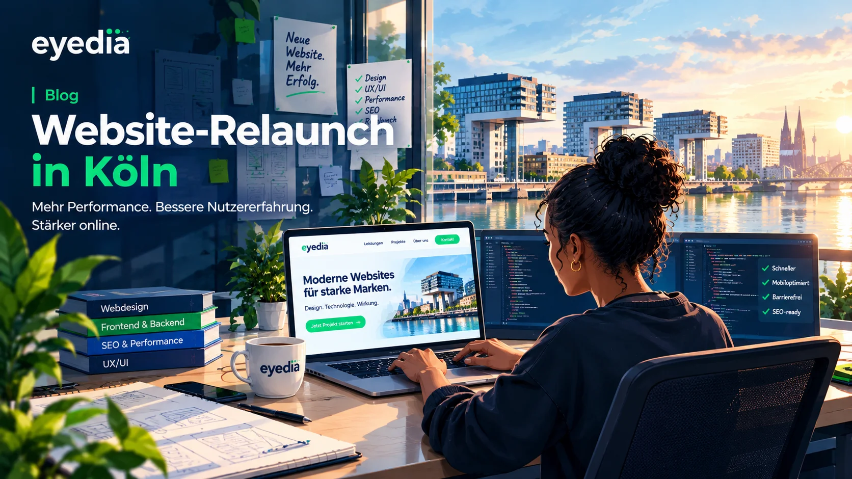 Website Relaunch Köln — modernes Webdesign mit eyedia